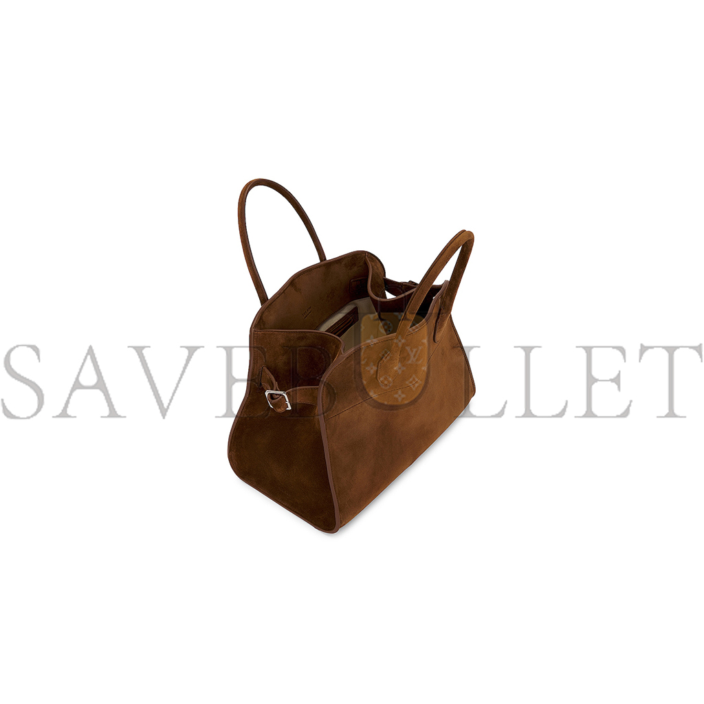 T*e R*w margaux 12 suede shoulder crossbody bag w1586-l25 (30*23*19cm)